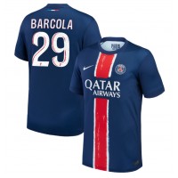 Koszulka piłkarska Paris Saint-Germain Bradley Barcola #29 Strój Domowy 2024-25 tanio Krótki Rękaw